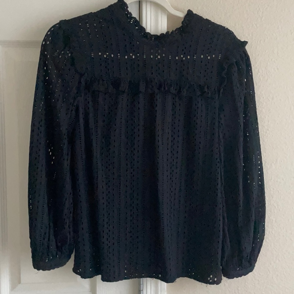 Madewell Eyelet Blouse